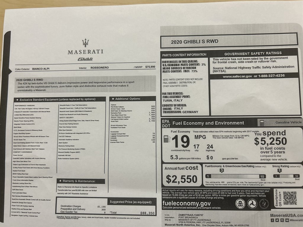 2020 Maserati Ghibli S - Photo 13